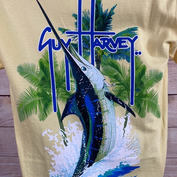 Guy Harvey Shirts Nwt Guy Harvey Swordfish Tee Shirt Front Pocket